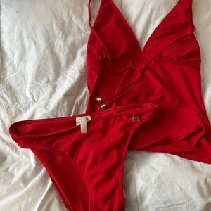 Michael Kors Halter Top Tankini Swim Suit